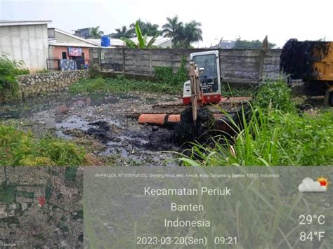 Kerahkan Mini Spider Backhoe Dinas Pupr Kota Tangerang Gencarkan