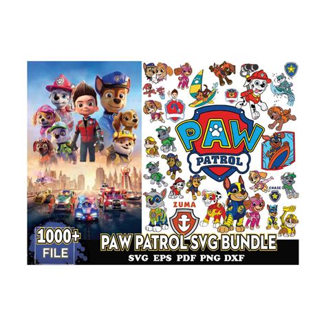 1000 Files Paw Patrol Svg Bundle, Paw Patrol Svg, Paw Patrol - Inspire ...