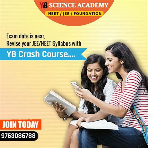 Revised Your JEE NEET Syllabus With Yb Crash Course Admissions