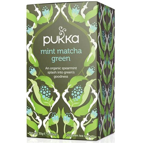 Pukka Organic Mint Matcha Green Tea 20 Bags Pukka Herbs