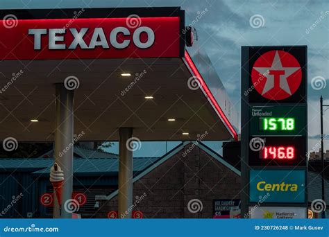 Texaco Gas Station Logo