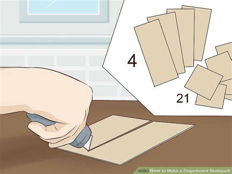 How To Make A Fingerboard Skatepark With Pictures Wikihow Skate