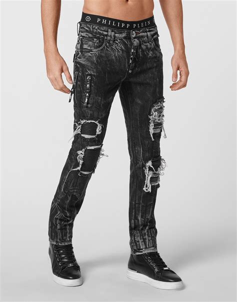 Denim Trousers Rock Star Fit Philipp Plein