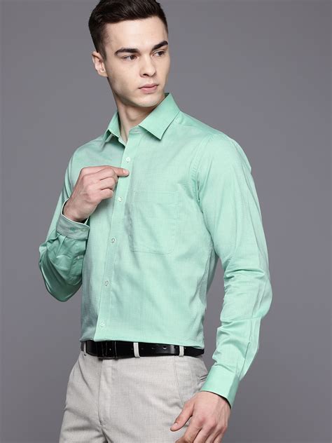 Buy Raymond Pure Cotton Slim Fit Formal Shirt - Shirts for Men 29314932 ...