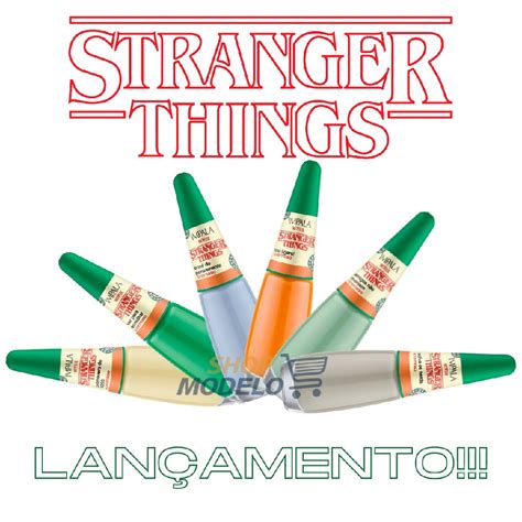 Coleção stranger things impala 6 esmaltes Submarino