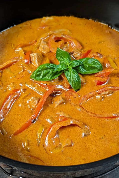 Paprika Sahne Hähnchen Cremig und super lecker Instakoch de