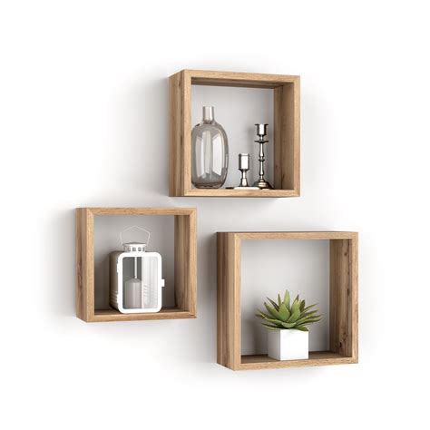 Set Da Cube Shelves Wall Mounted Shelves Floating Shelves Cube