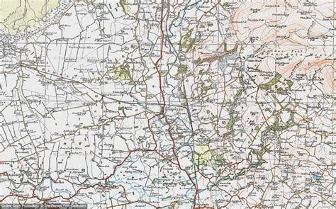 Historic Ordnance Survey Map of Garstang, 1924