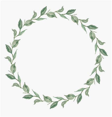 Flying Leaf Circle Transparent Decorative Flower Garland Garland Png