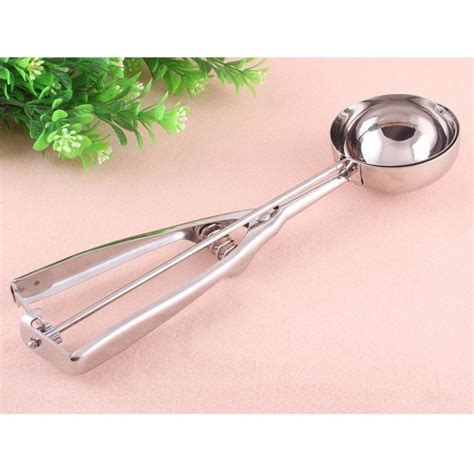 Jual Ice Cream Scoop Stainless Alumunium Sendok Es Krim Bulat Cm