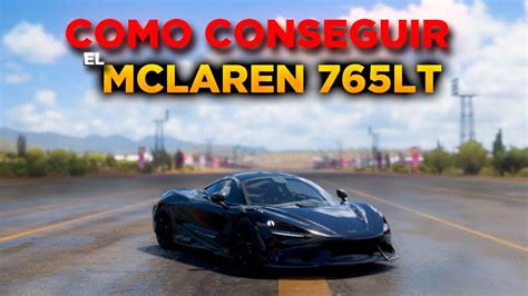 ¿como Conseguir El Mclaren 765lt En Forza Horizon 5 Otoño Serie 6 Youtube