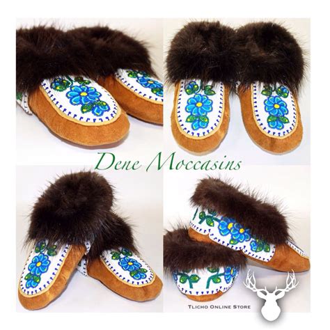 Tlicho Online Store Beautiful Dene Moccasins Made By A