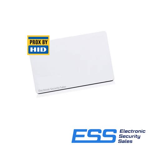 HID® Format ISO Prox Card - Electronic Security Sales