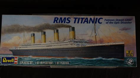 RMS TITANIC MODEL KIT boat ship REVELL ocean liner RMX 850445 NEW ...