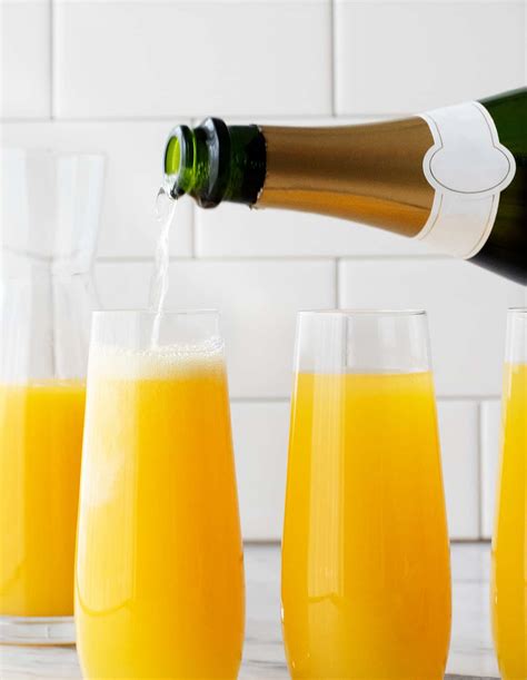 Classic Mimosa Recipe Love And Lemons