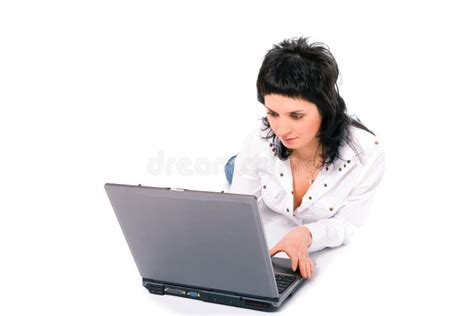 Beauty Brunette Girl Dancing Strip Tease Stock Photo Image Of Long Allure