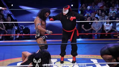 Reporte CMLL Octagón Atlantis y Blue Panther Vs Terrible Bárbaro