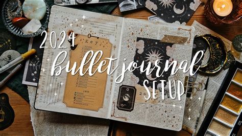 2024 New Bullet Journal Setup Yearly BuJo Plan With Me Magic