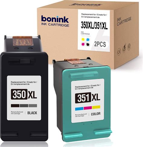 BONINK Compatibili HP 350XL 350 XL 351XL Cartucce D Inchiostro Per HP