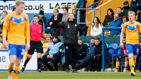 Boss Offers Honest Verdict On Draw News Mansfield Town