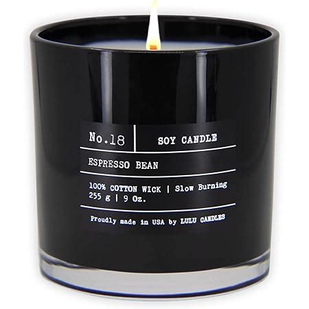 Amazon Lulu Candles Espresso Bean 9 Oz Highly Scented