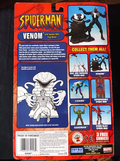 Lot - Marvel Spider-Man Venom Action Figure