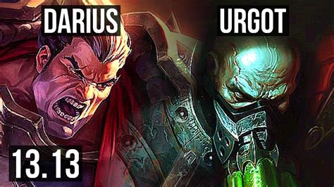 Darius Vs Urgot Top M Mastery Games Na