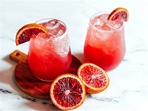 Blood Orange Mocktail Recipe Fab Everyday