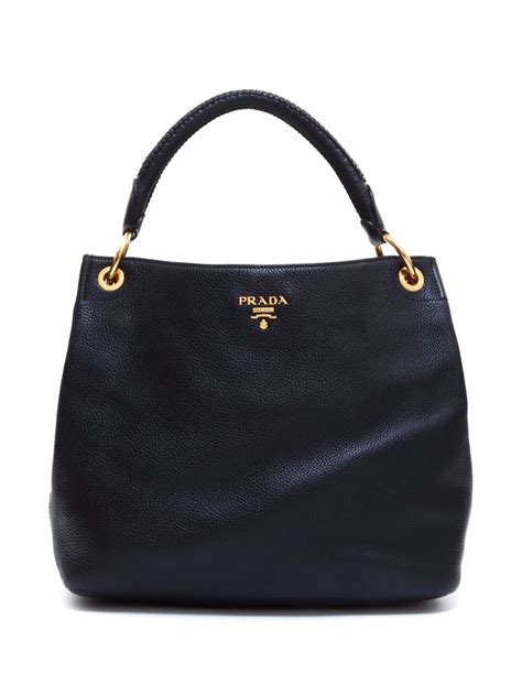 Prada Pre Owned Logo Lettering Magnetic Fastening Handbag Farfetch