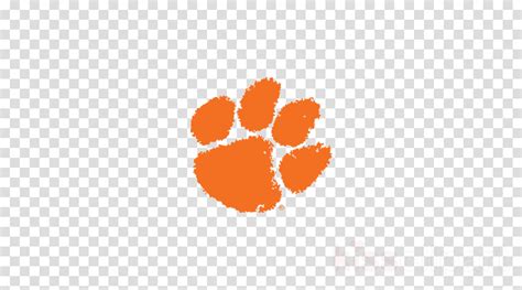 Clemson Tiger Paw Clipart Clemson Tigers Football Clemson Tigers