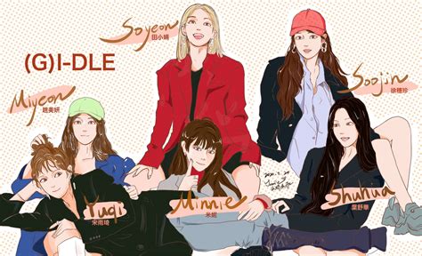 Gidle Fan Art