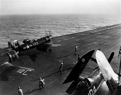 Asisbiz Vought F4U 4 Corsair VF 5B White C133 And C112 CVB 43 Coral Sea