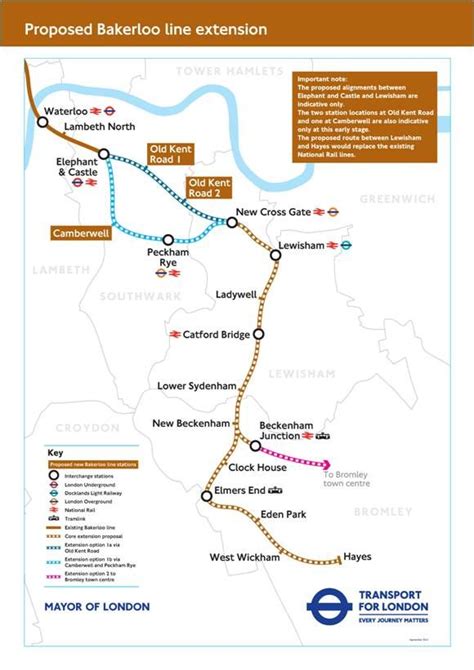 Bakerloo Line Extension Southwards Announced — Again London