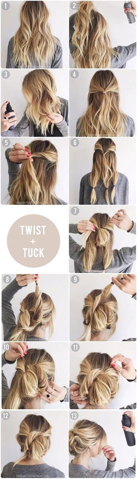 Easy Do It Yourself Updo For Short Hair Easy Updos For Short Hair