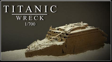 Build Titanic Wreck Model 1700 Revell Full Video Build Youtube