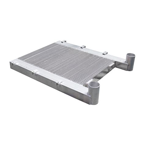 Oil Air Combined Cooler Aluminum Plate Fin Radiator For Farm Machinery