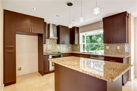 15 Colour Combinations With Brown Cabinets In Your Kitchen