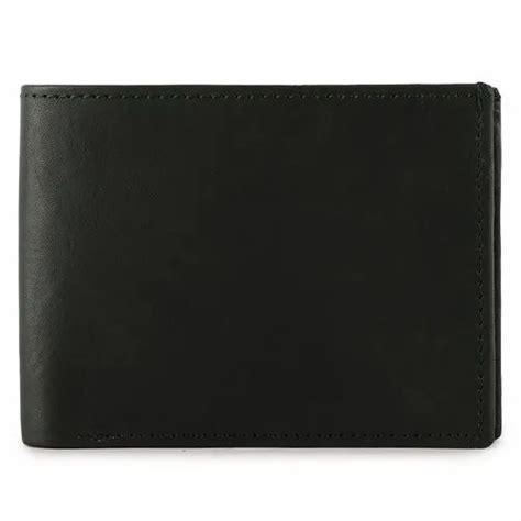 Male Bi Fold Genuine Leather Wallets Black At Rs 135 In New Delhi Id