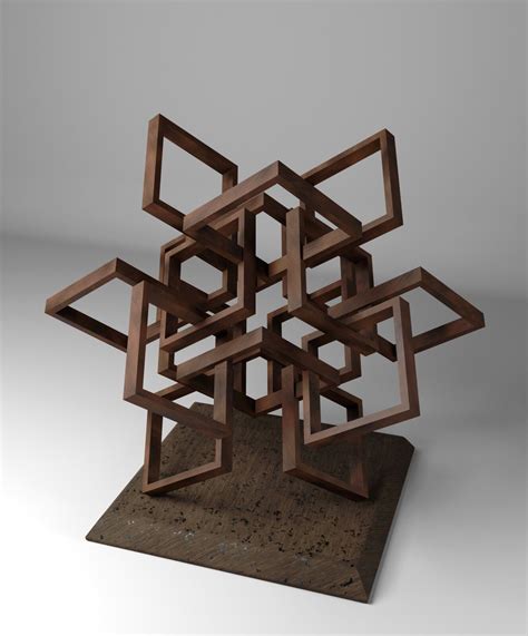 Geometric Wood Carving Jean Baptiste Marrast On Artstation At