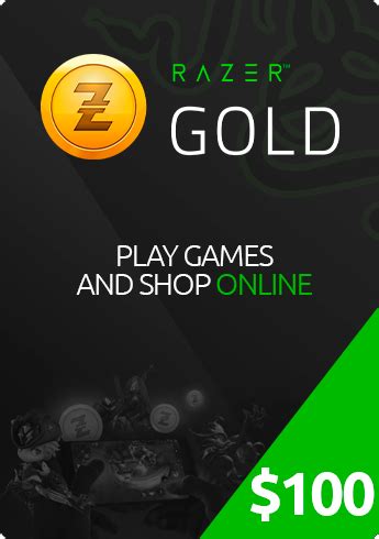 Купить Razer Gold $100 card