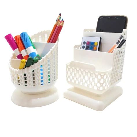 H H Office Desk Organizer Pen Ballpen Pencil Holder Container