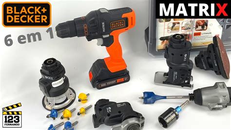 VALE A PENA BLACK DECKER MATRIX 6 EM 1 KIT 6 FERRAMENTAS