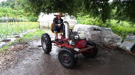 Homemade Mini Tractor 1 YouTube