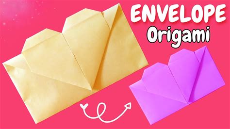 Origami Heart Envelope How To Make Origami Heart Envelope Diy Heart