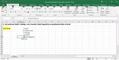 Najważniejsze funkcje daty Excel i funkcje czasu w Excel DataTalk pl