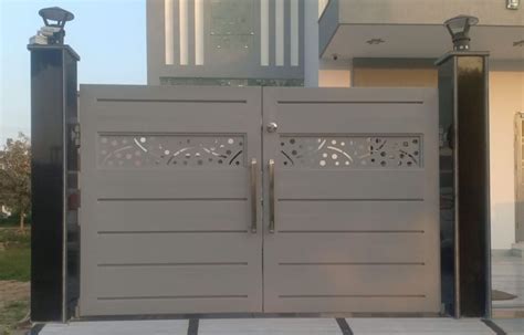 Stainless Steel Main Gate Design