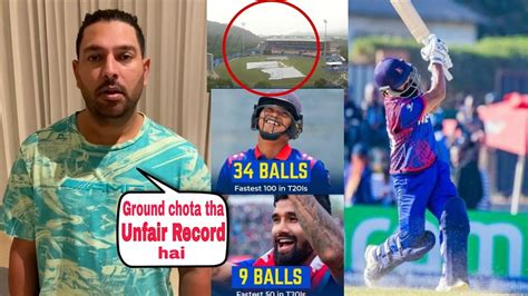 Yuvraj Singh S Reply On His Greatest Record Broken By Dipendra Singh