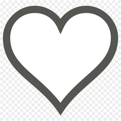 Two Hearts Clipart Black And White Heart Icon Black And White Free