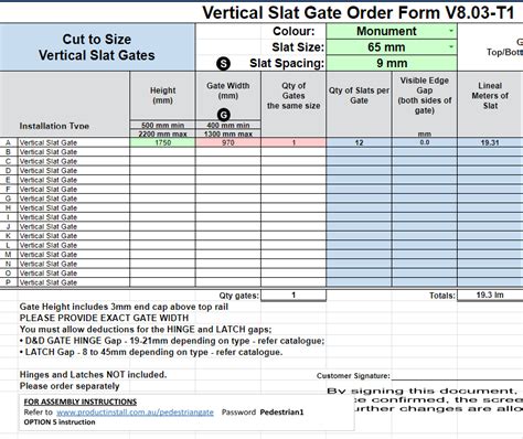 Custom Vert Slat Gates Varun DIY Fencing Supply Melbourne