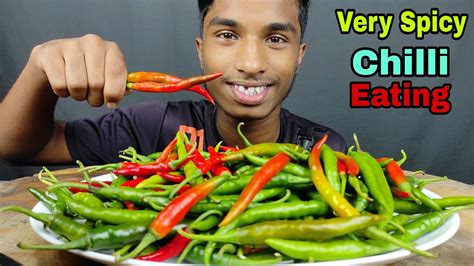 Very Spicy Chilli Eating Challenge 😱😱 Spicy Chilli Eating Video🌶️🌶️